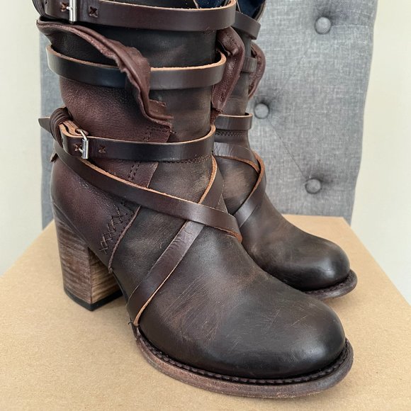 Freebird by Steven "Baker" leather boots - Picture 2 of 13